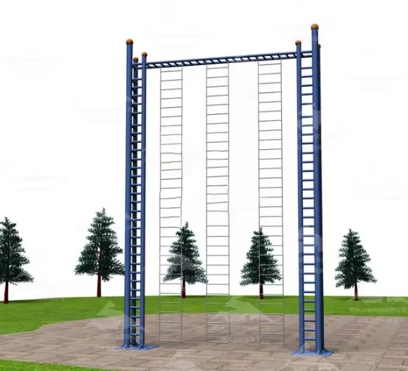 户外拓展项目之高空软梯